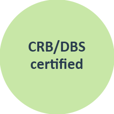 CRB/DBS certified